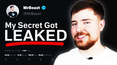 mr beast leaks|Leaked MrBeast PDF reveals YouTuber’s secrets to video success